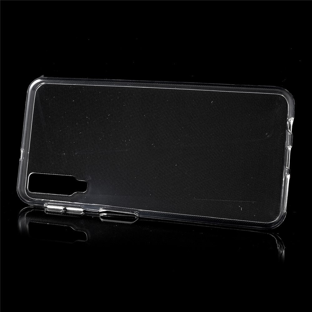 10PCS Clear TPU Case with Non-slip Inner for Samsung Galaxy A7 (2018)