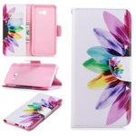 Pattern Printing PU Leather Flip Cover with [Wallet Stand] for Samsung Galaxy J4+ / J4 Prime