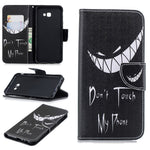 Pattern Printing PU Leather Flip Cover with [Wallet Stand] for Samsung Galaxy J4+ / J4 Prime