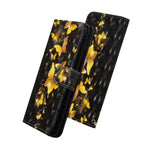 Pattern Printing Light Spot Decor Wallet Stand Leather Flip Mobile Phone Cover for Samsung Galaxy J4+