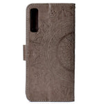 Imprinted Mandala Pattern Wallet Leather Mobile Case for Samsung Galaxy A7 (2018) A750