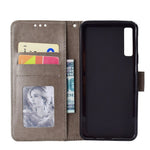 Imprinted Mandala Pattern Wallet Leather Mobile Case for Samsung Galaxy A7 (2018) A750