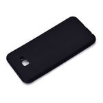 Ensfarvet blødt mat TPU cover til Samsung Galaxy J4+