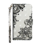 Pattern Printing Light Spot Decor Wallet Stand Leather Flip Cover for Samsung Galaxy A9 (2018) / A9 Star Pro / A9s