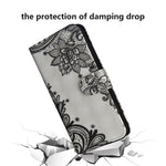 Pattern Printing Light Spot Decor Wallet Stand Leather Flip Cover for Samsung Galaxy A9 (2018) / A9 Star Pro / A9s