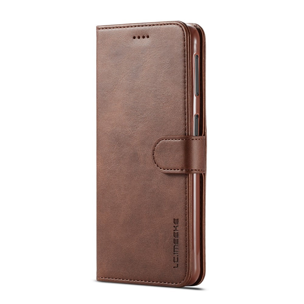 LC.IMEEKE Wallet Leather Stand Case Cover for Samsung Galaxy A7 (2018)