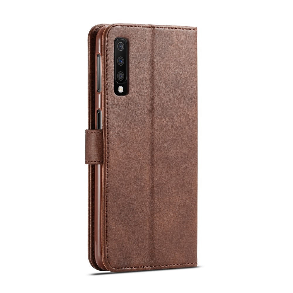 LC.IMEEKE Wallet Leather Stand Case Cover for Samsung Galaxy A7 (2018)