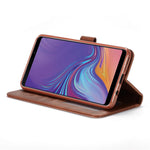 LC.IMEEKE Wallet Leather Stand Case Cover for Samsung Galaxy A7 (2018)