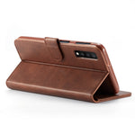 LC.IMEEKE Wallet Leather Stand Case Cover for Samsung Galaxy A7 (2018)