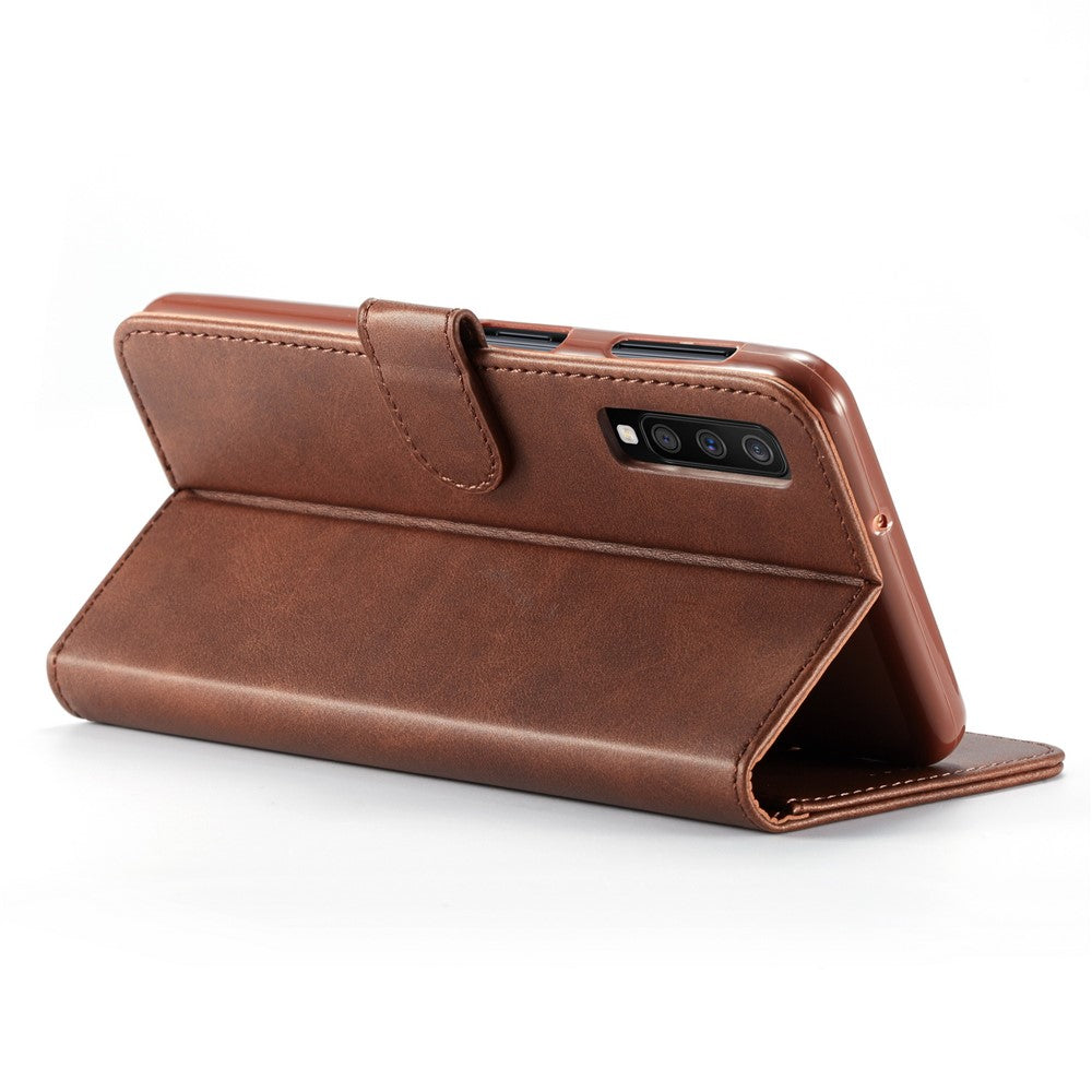 LC.IMEEKE Wallet Leather Stand Case Cover for Samsung Galaxy A7 (2018)
