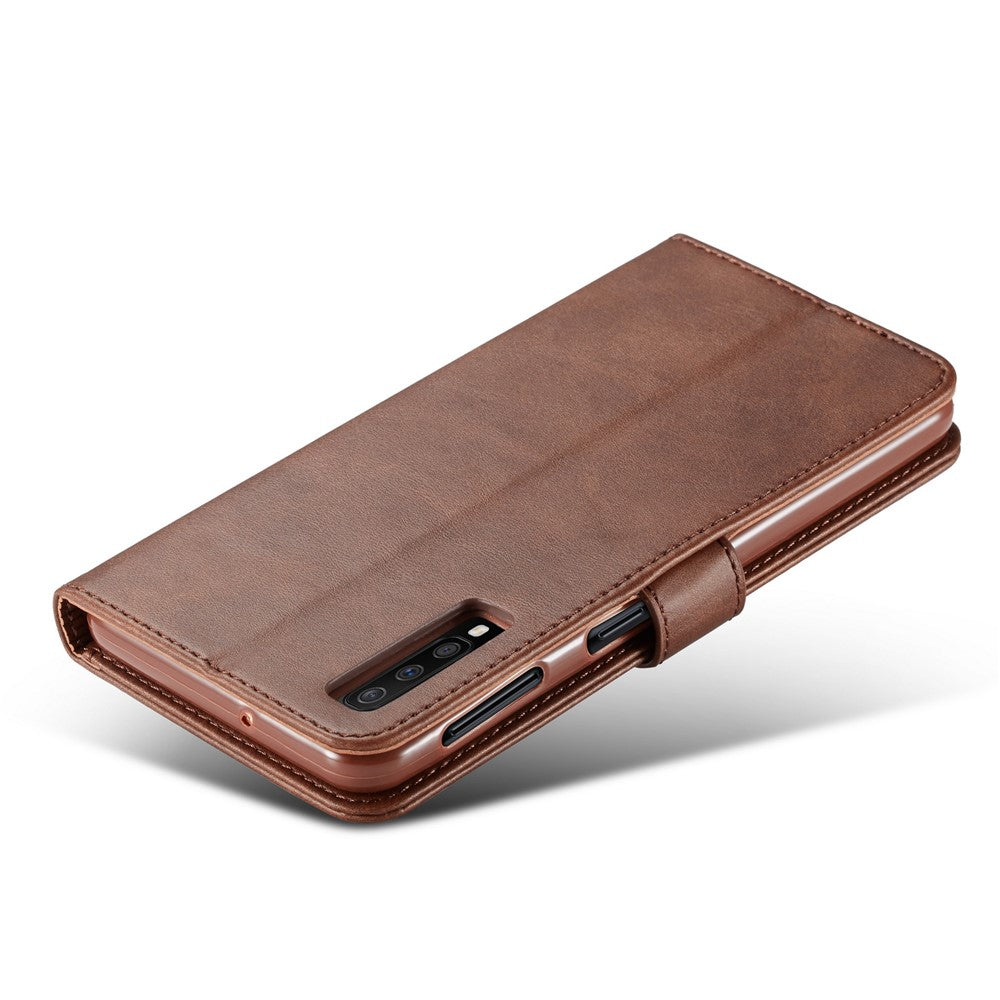 LC.IMEEKE Wallet Leather Stand Case Cover for Samsung Galaxy A7 (2018)