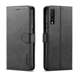 LC.IMEEKE Wallet Leather Stand Case Cover for Samsung Galaxy A7 (2018)