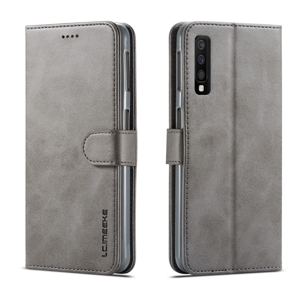 LC.IMEEKE Wallet Leather Stand Case Cover for Samsung Galaxy A7 (2018)