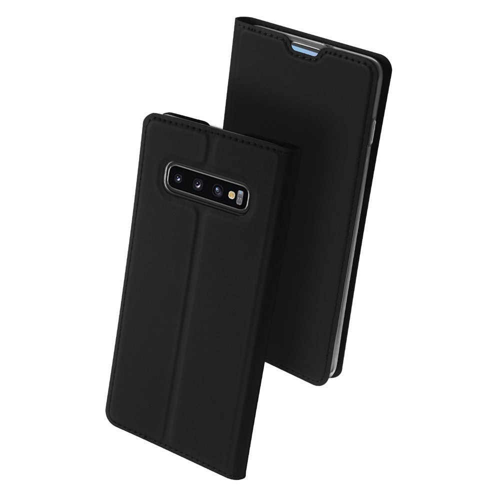 DUX DUCIS Skin Pro Series Card Storing Function Phone Leather Stand Cover for Samsung Galaxy S10