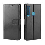 Crazy Horse Leather Wallet Cover for Samsung Galaxy A9 (2018) / A9 Star Pro / A9s
