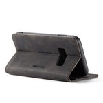 CASEME 013 Series for Samsung Galaxy S10e PU Leather Case [Auto-absorbed] [Wallet Stand]