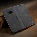 CASEME 013 Series for Samsung Galaxy S10e PU Leather Case [Auto-absorbed] [Wallet Stand]