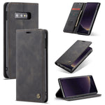 CASEME 013 Series for Samsung Galaxy S10e PU Leather Case [Auto-absorbed] [Wallet Stand]