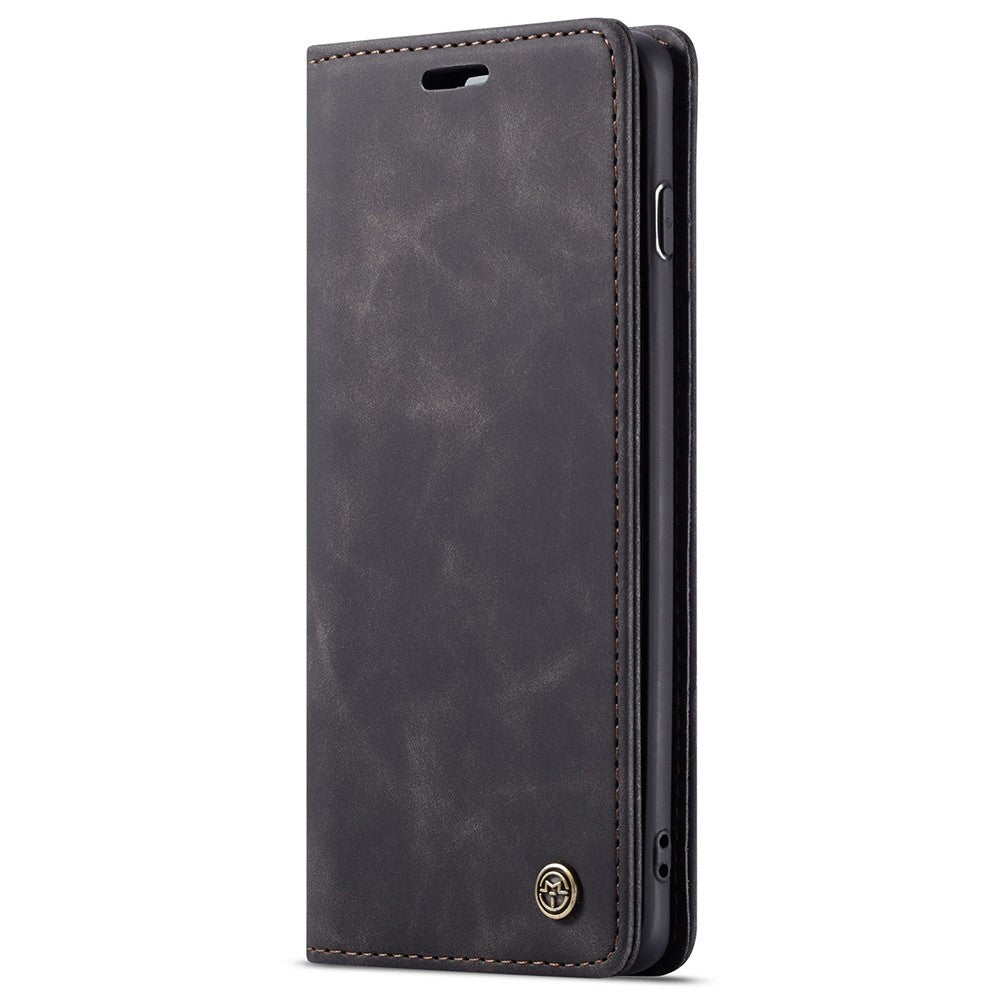 CASEME 013 Series PU Lædercover [Auto-absorberet] [Pungstativ] til Samsung Galaxy S10 Plus