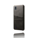 PU-läderbelagt PC-skal med [dubbla kortplatser] för Samsung Galaxy A10