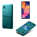PU-läderbelagt PC-skal med [dubbla kortplatser] för Samsung Galaxy A10