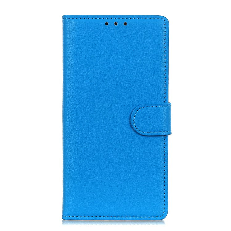 Litchi Skin Läder Plånboksfodral till Samsung Galaxy A40