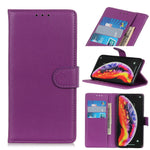 Litchi Skin Leather Wallet Case for Samsung Galaxy A40