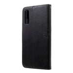 Imprint Tree Owl Wallet Stand Leather Phone Casing for Samsung Galaxy A50 / A50s / A30s