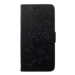 Imprint Butterfly Flowers Leather Wallet Stand Case for Samsung Galaxy A50 / A50s / A30s