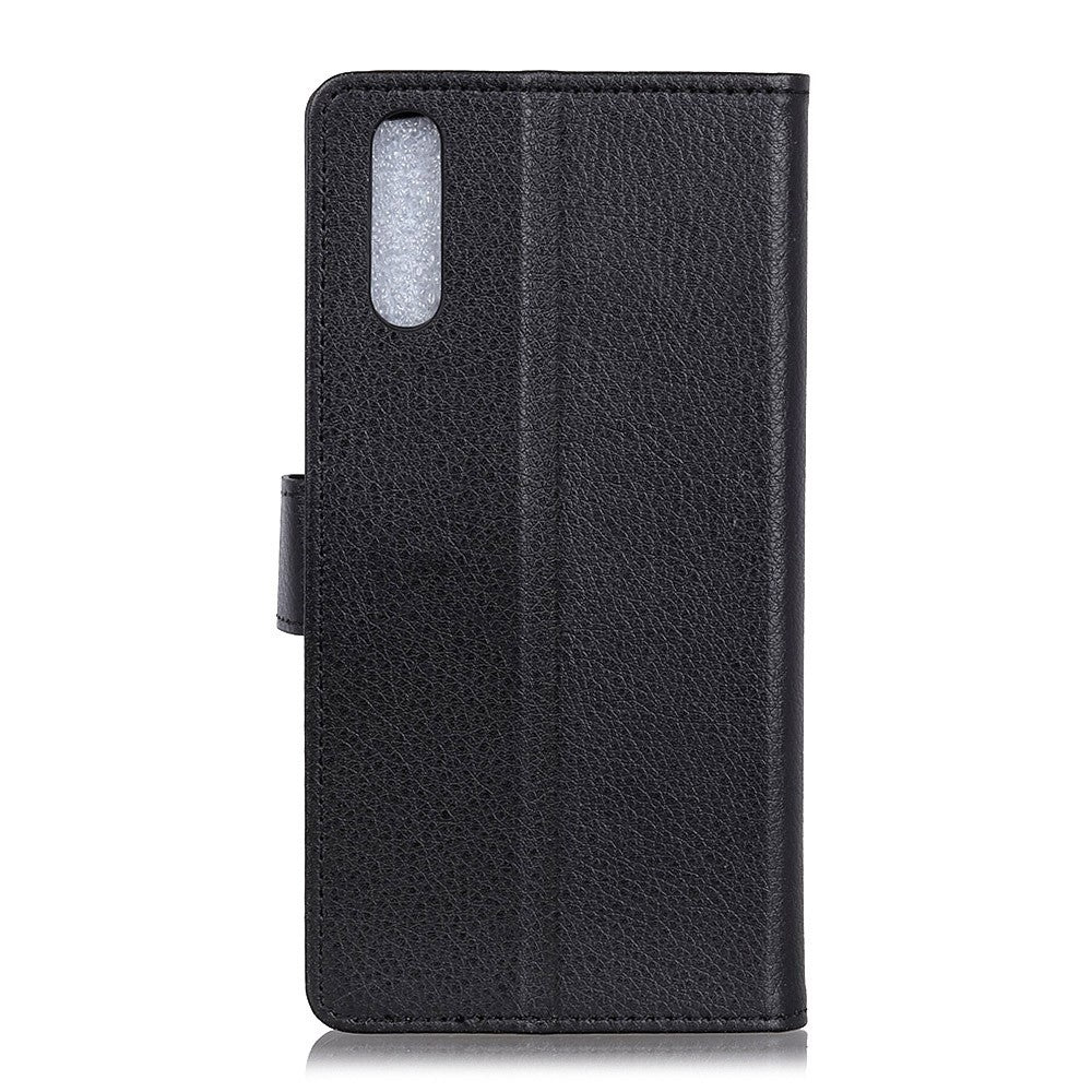 Til Samsung Galaxy A50 / A50s / A30s Pung Telefoncover Litchi Skin Læder Flip Cover med Stand