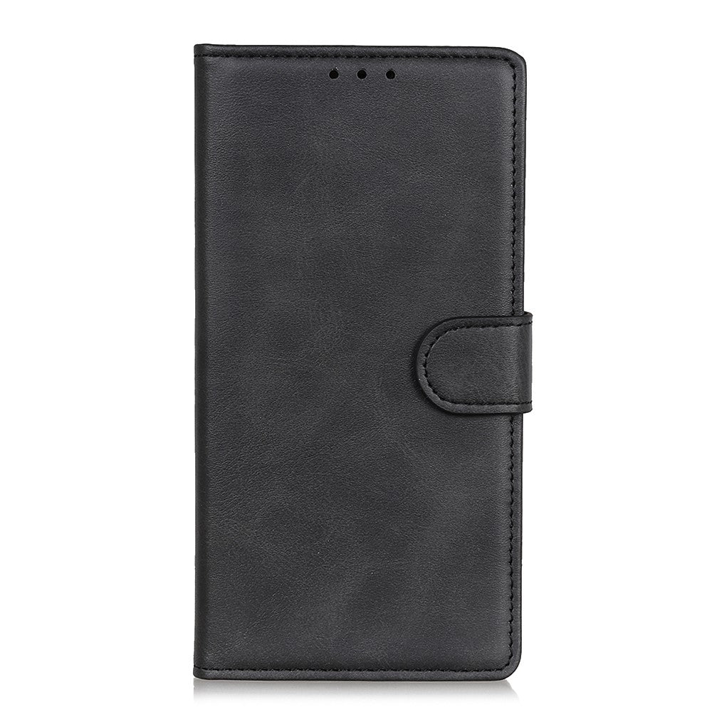 Mat mat læderpung-etui med stander til Samsung Galaxy A50 / A50s / A30s