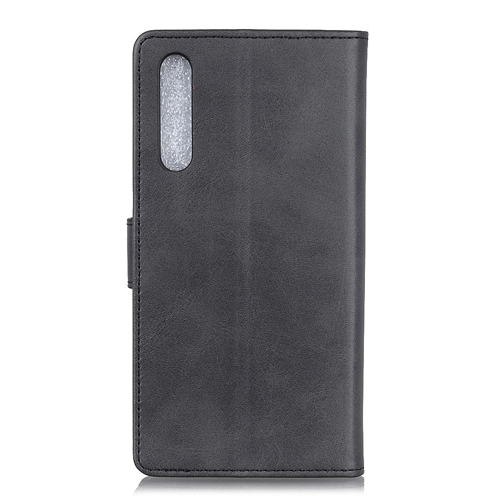 Mat mat læderpung-etui med stander til Samsung Galaxy A50 / A50s / A30s