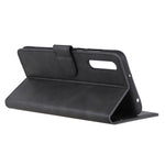 Mat mat læderpung-etui med stander til Samsung Galaxy A50 / A50s / A30s