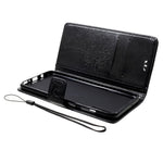 For Samsung Galaxy A70 Imprint Tree Owl Leather Wallet Stand Mobile Cover