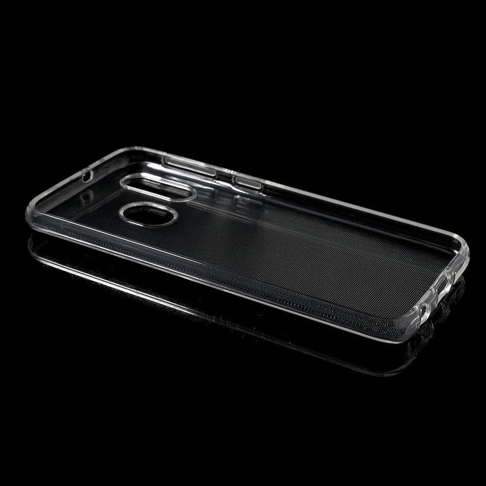 10Pcs/Pack Clear TPU Case Cover with Non-slip Inner for Samsung Galaxy A40