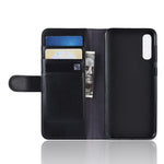 For Samsung Galaxy A50 / A50s / A30s Phone Cases Genuine Split Leather Wallet Mobile Cover Stand