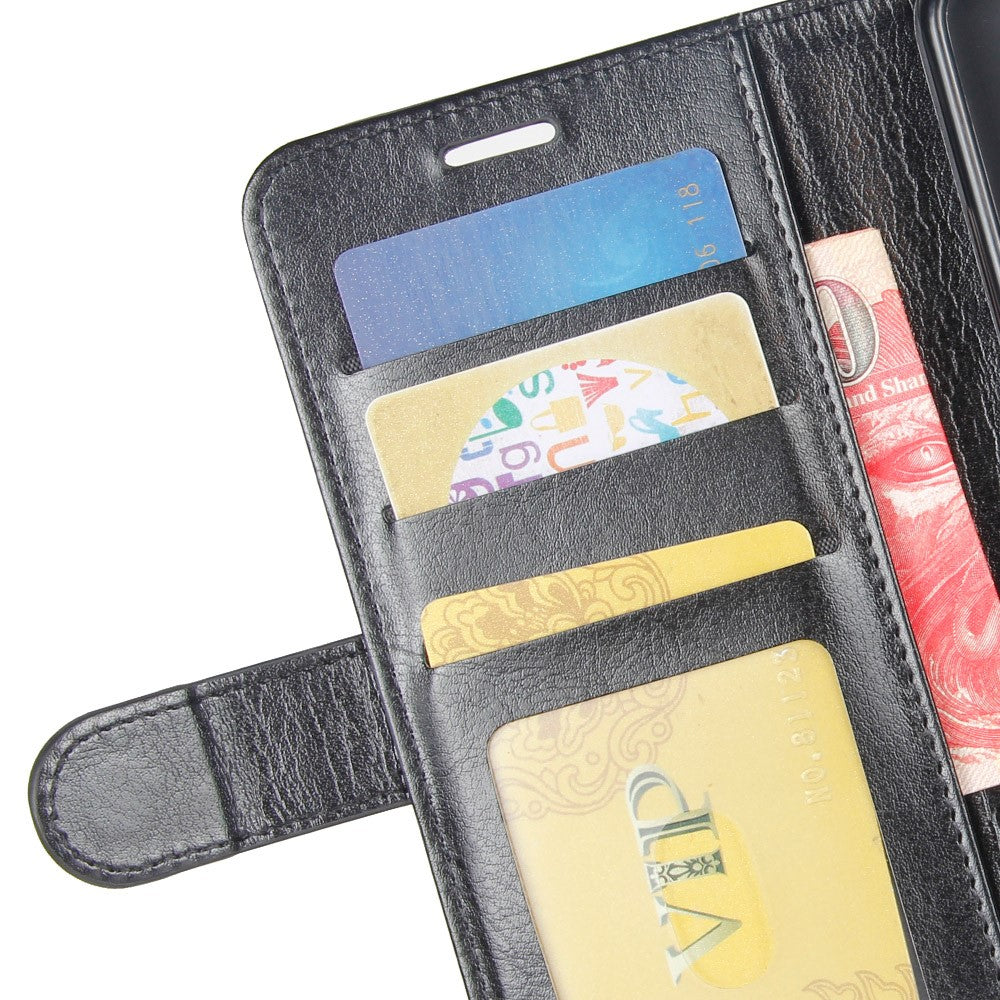 Crazy Horse Tekstur Magnetisk Stand Læder Telefoncover til Samsung Galaxy A50 / A50s / A30s