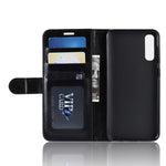 Crazy Horse Tekstur Magnetisk Stand Læder Telefoncover til Samsung Galaxy A50 / A50s / A30s