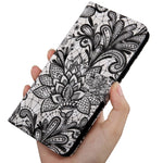Light Spot Decor Patterned Leather Wallet Case for Samsung Galaxy A40