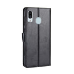 Crazy Horse Wallet Leather Protection Case for Samsung Galaxy A40