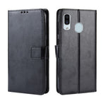 Crazy Horse Wallet Leather Protection Case for Samsung Galaxy A40