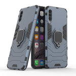 Cool Guard Ring Holder Kickstand PC TPU Hybrid Case for Samsung Galaxy A50 / A50s / A30s