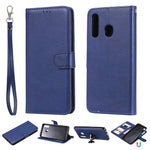 Magnetic KT Leather Series-3 Detachable 2-in-1 Wallet Leather Stand Case for Samsung Galaxy A30 / A20