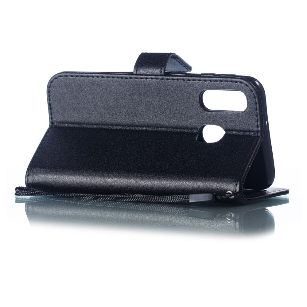 Wallet Stand Leather Case Accessory for Samsung Galaxy A40