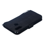 Wallet Stand Leather Case Accessory for Samsung Galaxy A40
