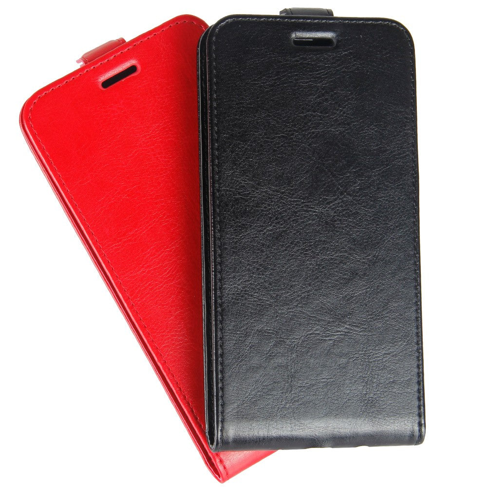 Crazy Horse Vertical Flip Leather Protective Case for Samsung Galaxy A20e