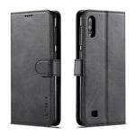 LC.IMEEKE Plånboksfodral i läder för Samsung Galaxy A10