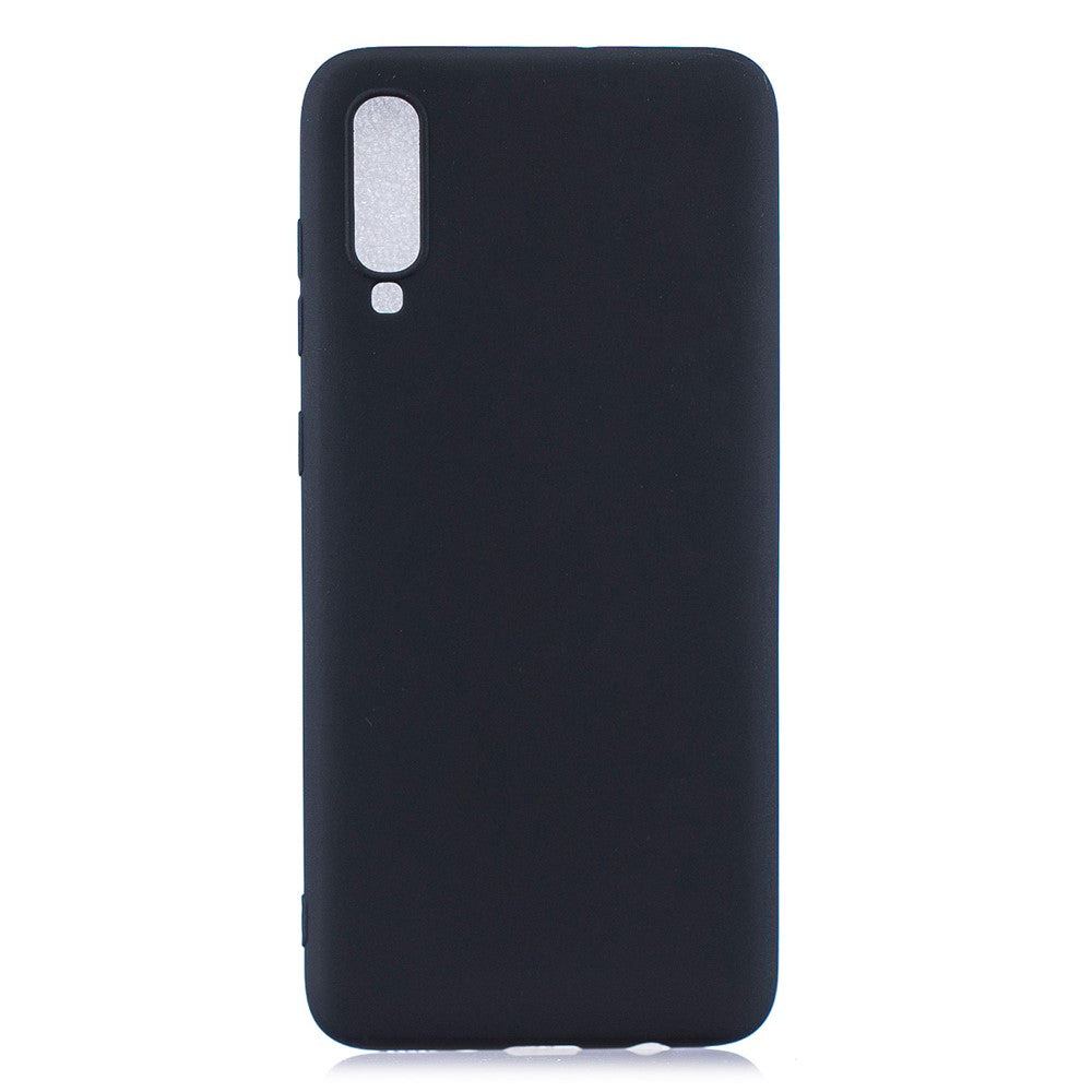 Ensfarvet Slik TPU Cover til Samsung Galaxy A70