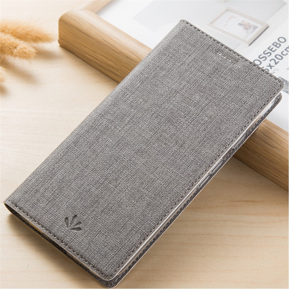 VILI DMX Cross Texture Stand Læder Pung Etui til Samsung Galaxy A40