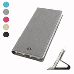 VILI DMX Cross Texture Stand Læder Pung Etui til Samsung Galaxy A40
